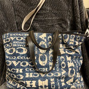 Coach Jumbled Letter Tote - #A1169-70410